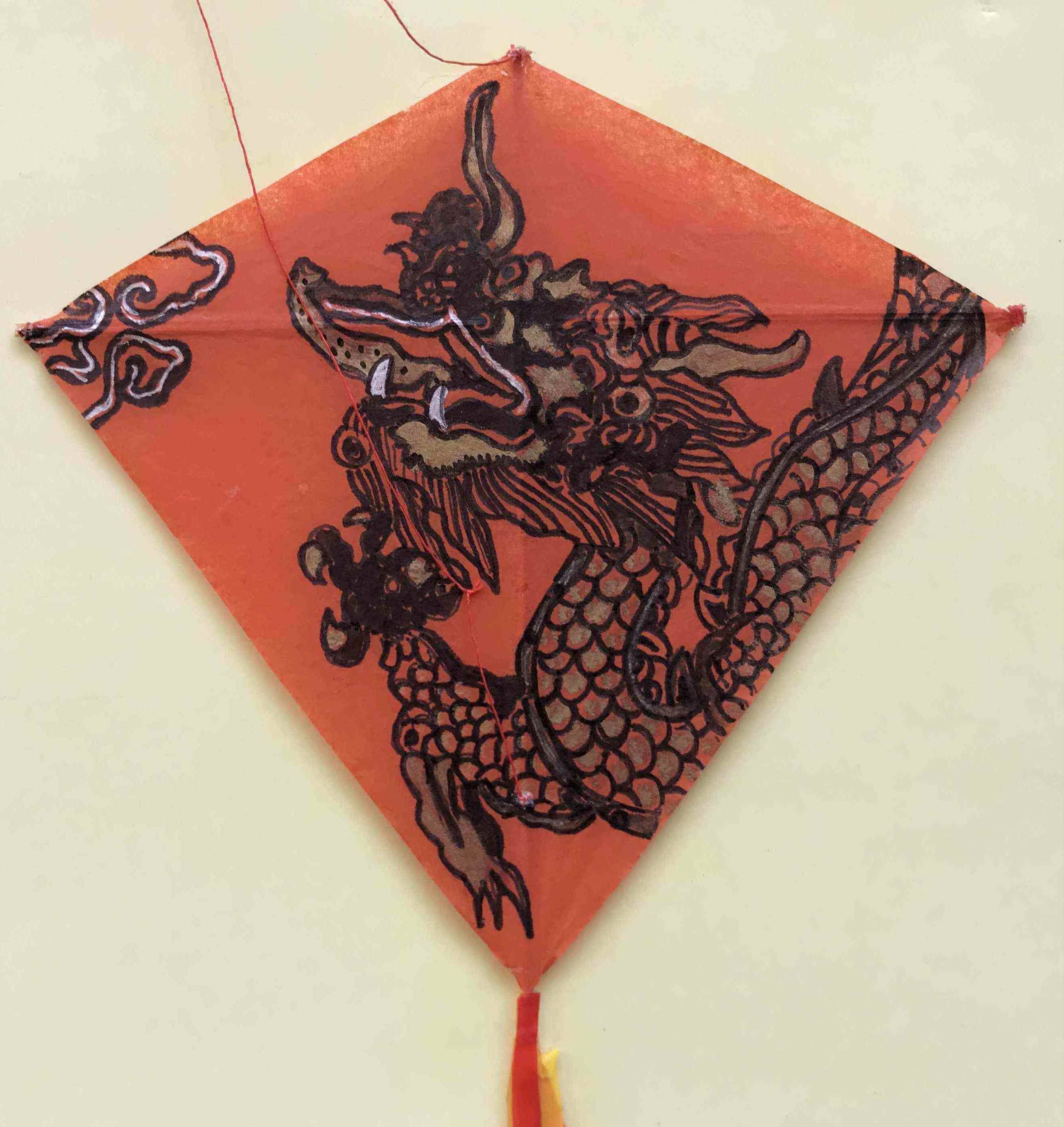 roter Dracheneddy [(BxH) 115 x 110 mm)